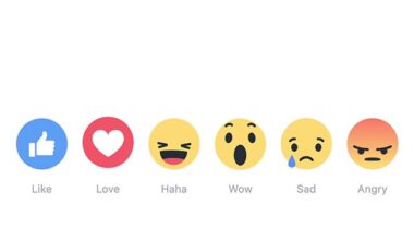 I (Love Emoji) the New Facebook Reactions