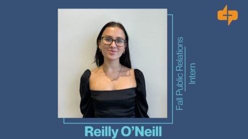 Get to Know Reilly, D+P Fall Intern